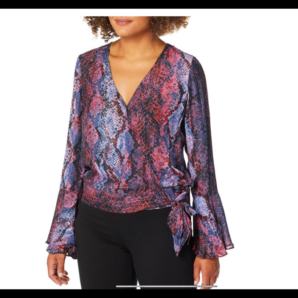 NWT Parker Womens XXL Isabella Bell Sleeve Wrap